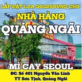 Loa cho Mì Cay SEOUL Quảng Ngãi-Cn2, loa được thiết kế riêng cho quán, bật lớn không tạp âm, miễn phí công lắp đặt, bảo hành dài hạn 5 năm