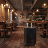 Loa kéo D750 Goldsound (Bass 30cm, kèm 2 Micro, pin sạc) chơi tốt ở mọi không gian: Gia đình, quán cafe, cửa hàng, khu vui chơi, lớp học, trung tâm đào tạo, các buổi dã ngoại, party, những buổi biểu diễn đường phố