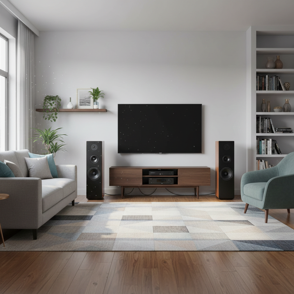 Cặp loa cây V390 Goldsound vân gỗ