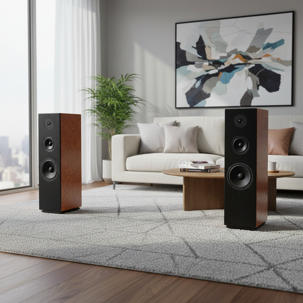 Cặp loa cây V390 Goldsound vân gỗ