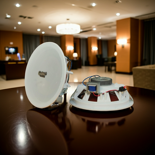 Loa âm trần VAT47 (47w, có gắn biến áp) chuyên cho trung tâm thương mại, khách sạn, toà nhà văn phòng, chung cư, siêu thị, quán cafe, nhà hàng, spa...