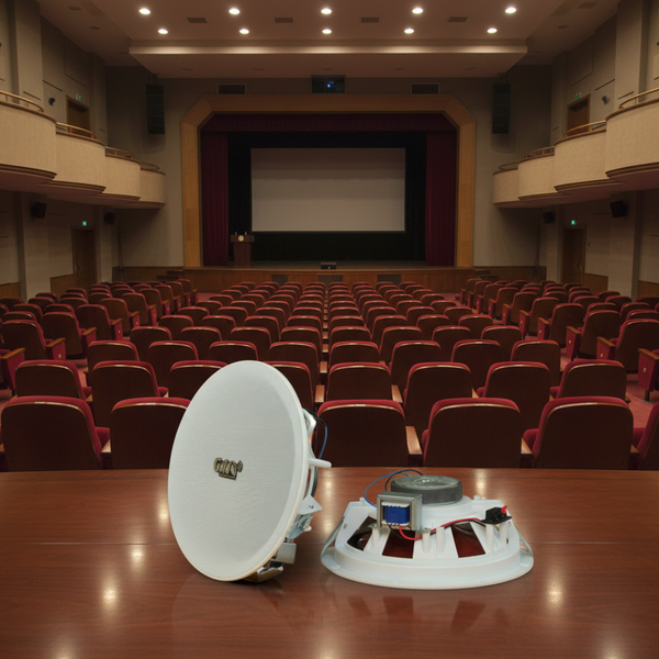 Loa âm trần VAT47 (47w, có gắn biến áp) chuyên cho trung tâm thương mại, khách sạn, toà nhà văn phòng, chung cư, siêu thị, quán cafe, nhà hàng, spa...