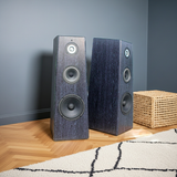 Cặp loa cây V360 - Vân gỗ đen