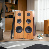 Cặp loa cây V360 - Vân gỗ sáng