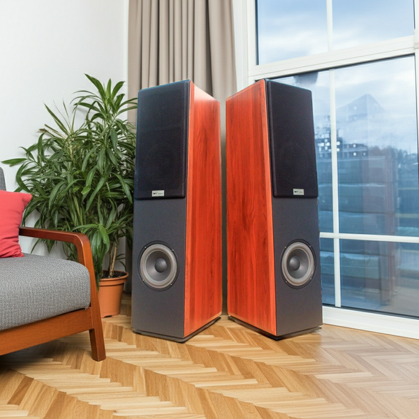 Cặp loa cây V300 vân gỗ