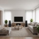 Cặp loa cây V360 - Vân gỗ đen