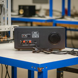 Amply phóng thanh A907PU-100V Goldsound, Amply 2 vùng âm lượng, được thiết kế riêng cho từng không gian, bật lớn không tạp âm, miễn phí công lắp đặt, bảo hành dài hạn 12 tháng