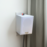 Loa vệ tinh treo tường V25C màu trắng (số lượng 01 loa), công suất 25w, loa bass 4 inch, treble 5 cm, kích thước rộng 17 cm, cao 24 cm, sâu 22.5 cm, bảo hành dài hạn 5 năm.