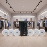 Bộ loa âm trần thông báo phát nhạc nền tự động cao cấp SA6.0_TH (amply 156w + 6 loa âm trần 15w), loa được thiết kế riêng cho quán, bật lớn không tạp âm, bảo hành dài hạn 12 tháng