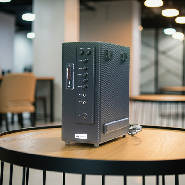 Amply tổng AMT907 (2 phân vùng đầu ra, 900w, đủ kết nối Bluetooth, RCA, AV, USB)