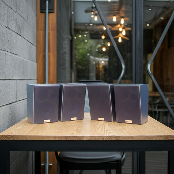 Gold4Cafe V50 (Từ 50 - 150m2) Cho Quán Cafe, Nhà Hàng, Quán Ăn, Spa, Khu Tập Gym ( 01 amply A400 + 04 loa vt V50)