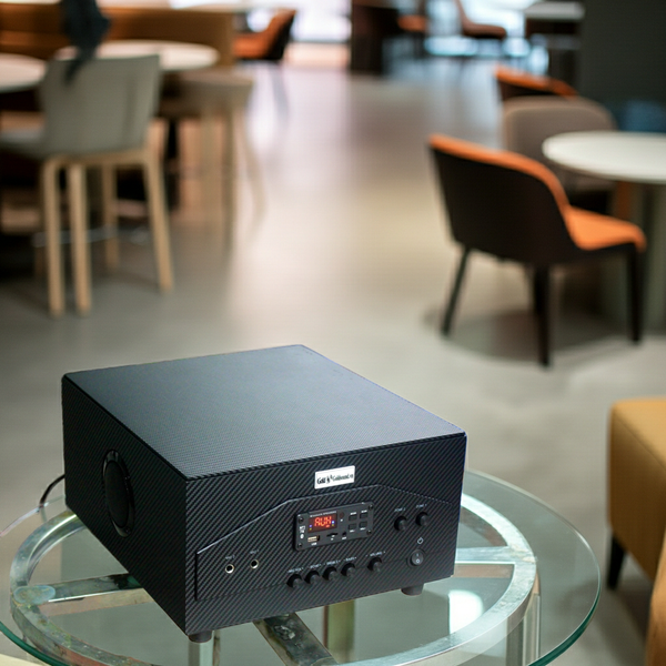 Amply A907W (2 phân vùng đầu ra, 900w, đủ kết nối Bluetooth, RCA, AV, USB)