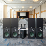 Dàn Acoustic chuyên nghiệp cho quán: 8 loa V230 + Đẩy A906 + Micro db 500Pro + Mixer KM330