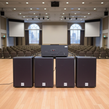 [Diện tích 160m2 + 02 Kênh] Amply Goldsound A928 hai vùng âm lượng 1500w + 4 loa Goldsound treo tường V230 230w, loa được thiết kế riêng cho quán, bật lớn không tạp âm, miễn phí công lắp đặt, bảo hành dài hạn 5 năm.