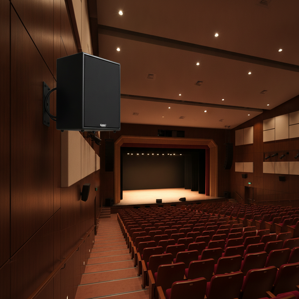 Loa hội trường V230PU SG (số lượng 1 loa) công suất 200w, loa bass 25 cm, treble 10 cm, kích thước rộng 32 cm, cao 47 cm, sâu 31 cm, phủ da PVC cao cấp, bảo hành dài hạn 5 năm.