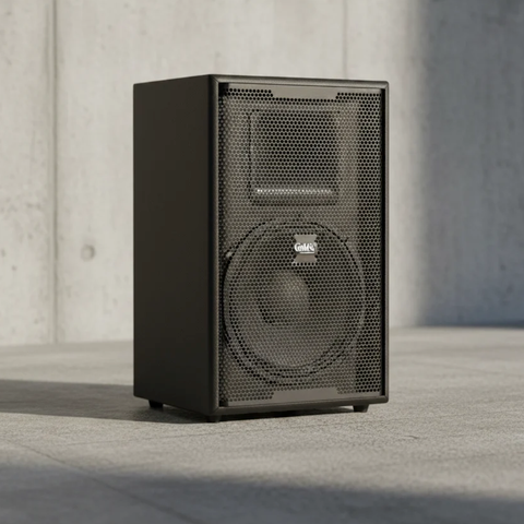Loa V258PU (Số lượng 1 loa) cho sân khấu Gold4Acoustic, hội thảo, hội nghị, hội trường : loa bass 30 cm, treble kèn, kích thước rộng 39 cm, cao 60.5 cm, sâu 39 cm, phủ da PVC cao cấp, bảo hành dài hạn 5 năm.
