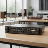 Amply A650F: âm ly phóng thanh (công suất 650w, 5 vùng, bluetooth, USB, SD Card, AUX)