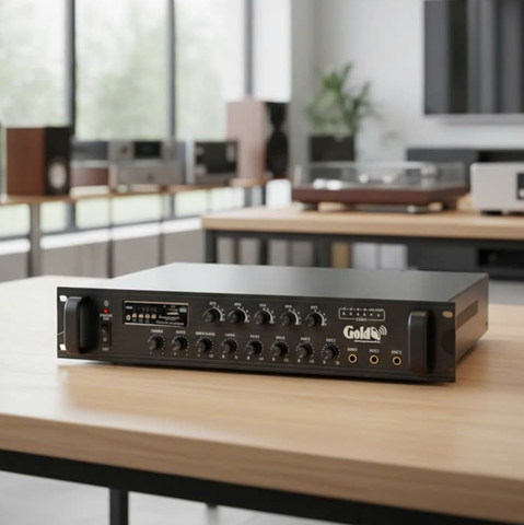Amply A650F: âm ly phóng thanh (công suất 650w, 5 vùng, bluetooth, USB, SD Card, AUX)