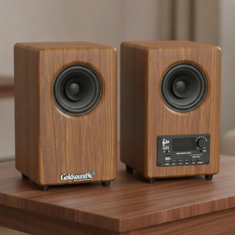 Loa bluetooth HiFi 2.0 GS51 Pro Goldsound (100w, Bluetooth 5.0, AUX, USB)