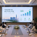 Màn hình LED Hội trường, Hội nghị, phòng họp - BH 5 năm