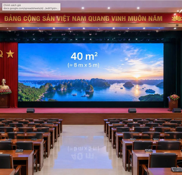 Màn hình LED P2.5 trong nhà (LED Indoor P2.5) (m2) - BH 5 năm