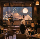 Màn hình LED Quán cafe, Nhà hàng, Quán Bar - BH 5 năm