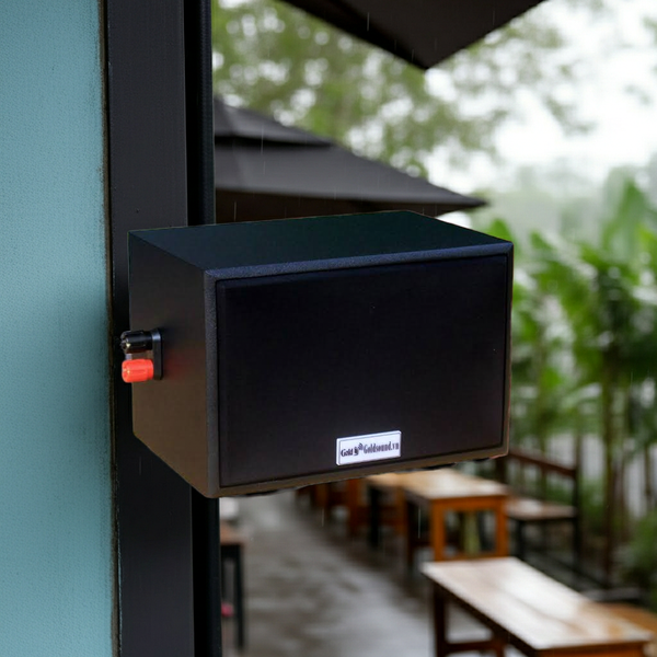 Loa sân vườn V101 - NT Goldsound (số lượng 1 loa), công suất 15w, thiết kế chống nước, loa bass 3 inch, kích thước rộng 23 cm, cao 17 cm, sâu 16 cm, bảo hành 12 tháng.