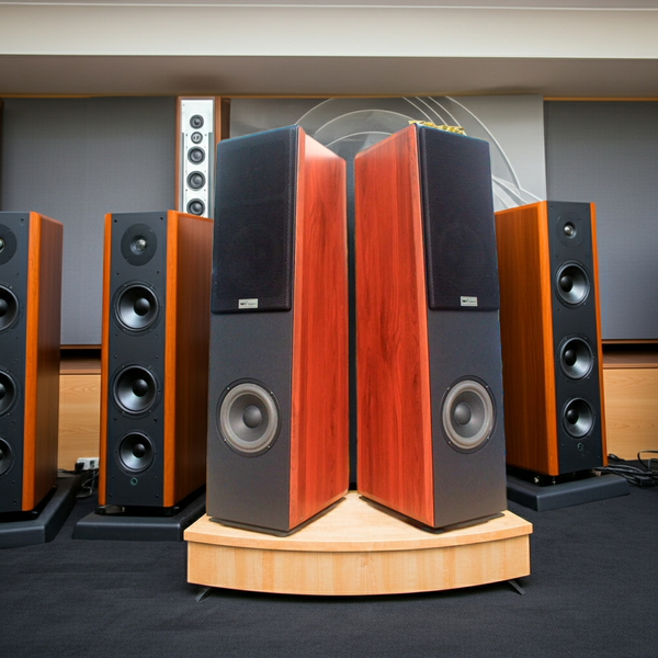 Cặp loa cây V300 vân gỗ