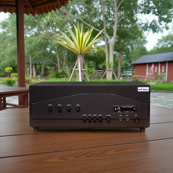 Loa treo tường: Amply A917 - 4K + 8 loa V130, Amply 4 - 6 vùng âm lượng, loa được thiết kế riêng, bật lớn không tạp âm, miễn phí công lắp đặt, bảo hành dài hạn 5 năm.
