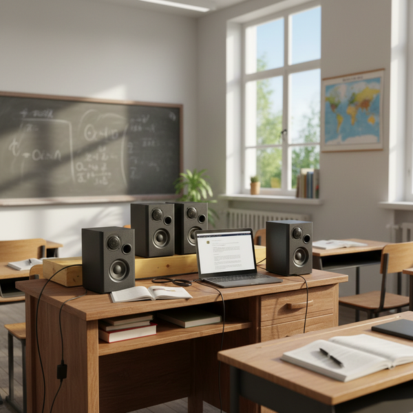 Loa Trợ Giảng - Loa Đào Tạo GoldEdu w28 - diện tích 100 m2