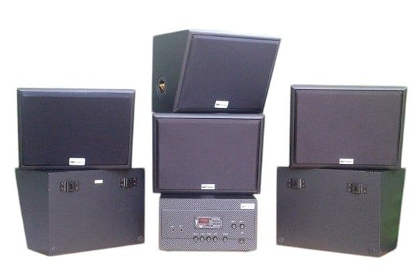 [Diện tích 180m2 + 02 Kênh] A917_DA Goldsound 2 vùng âm lượng 1200w + 6 loa Goldsound chống nước ngoài trời V130NT_DA 130w, loa được thiết kế riêng cho quán, bật lớn không tạp âm, miễn phí công lắp đặt, bảo hành 12 tháng.