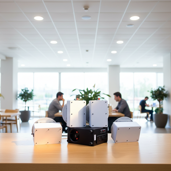 Loa âm trần thông báo, phát nhạc nền: Âm ly A155 + 4 VAT38, loa được thiết kế riêng cho quán, bật lớn không tạp âm, miễn phí công lắp đặt, bảo hành dài hạn 5 năm.