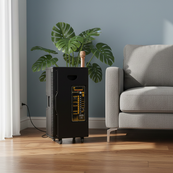 Loa kéo D550 Goldsound (Bass 40 cm, 550w, kèm 2 Micro)