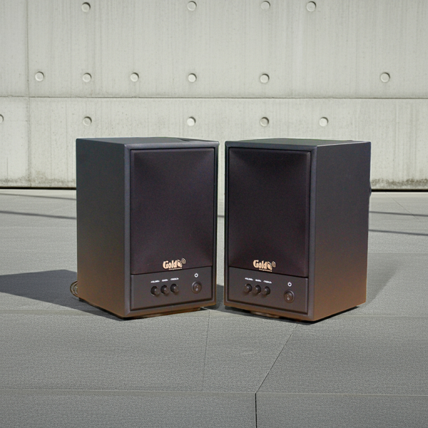 Dàn loa không dây treo tường: 01 amply A57 Goldsound + 3 loa không dây Goldsound V57 - 57w