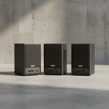 Dàn loa không dây treo tường: 01 amply A57 Goldsound + 3 loa không dây Goldsound V57 - 57w