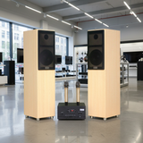 Dàn loa cây M386 (01 cục đẩy 900w tích hợp Micro + 02 loa cây V386 + Tặng kèm Micro)