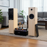 Dàn karaoke gia đình loa cây V386-A900 Goldsound ( 01 amply 900w + 02 loa cây + 01 vang cơ + Micro ) - Hàng trưng bày đồng giá cuối năm