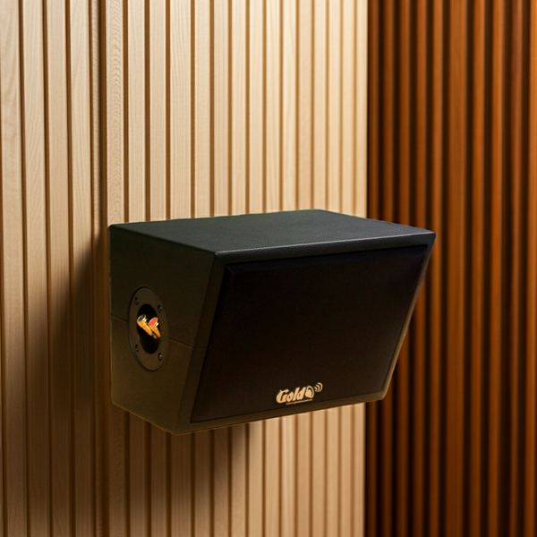 Loa vệ tinh Goldsound V40NT-PU DA (ngoài trời)(số lượng 01 loa), công suất 40w, loa bass 4 inch, kích thước rộng 25 cm, cao 17 cm, sâu 19 cm, phủ da PVC cao cấp, bảo hành 12 tháng.