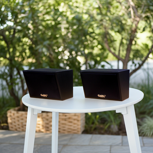 Loa Goldsound vệ tinh sân vườn Goldsound V40NT-PU SG (ngoài trời)(số lượng 01 loa), công suất 40w, thiết kế chống nước, loa bass 4 inch, kích thước rộng 25 cm, cao 17 cm, sâu 19 cm, phủ da PVC cao cấp, bảo hành 12 tháng.