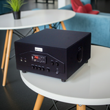 Amply A907W (2 phân vùng đầu ra, 900w, đủ kết nối Bluetooth, RCA, AV, USB)