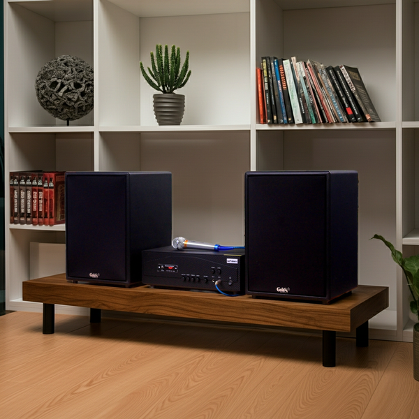 Dàn loa karaoke gia đình M230 Pro 1 (01 amply 1200w + 02 loa 200w + 02 Micro dây)