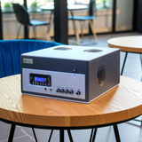 Amply A800 (800w, đủ cổng USB, RCA, 3.5, 2 cổng Micro)