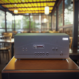 Amply A928-2K Goldsound (công suất 1500w, 2 phân vùng đầu ra, đủ kết nối Bluetooth, RCA, AV, USB)