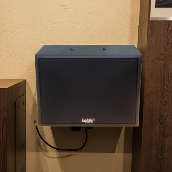 Loa treo tường V130PU MT SG, (Số lượng 1 loa), công suất 130w, loa bass 20 cm, treble 10 cm, kích thước rộng 37.5 cm, cao 28 cm, sâu 29 cm, phủ da cao cấp, bảo hành dài hạn 5 năm.