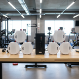 Dàn loa âm trần thông báo phát nhạc nền tự động Gold4cafe AM6.0 TH Goldsound (01 Amply + 6 loa âm trần 13w), loa được thiết kế riêng cho quán, bật lớn không tạp âm, bảo hành dài hạn 5 năm.