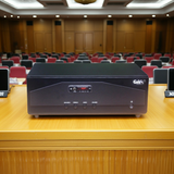 Cục đẩy công suất A938PU-2K_TH Goldsound (1500w, 2 phân vùng đầu ra, đủ kết nối Bluetooth, RCA, AV, USB)