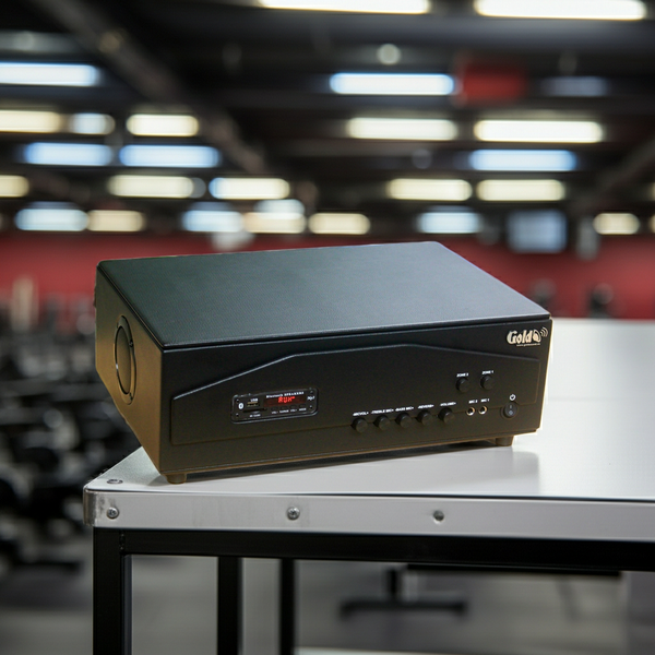 Amply A917PU-2K (2 phân vùng đầu ra, 1200w, đủ kết nối Bluetooth, RCA, AV, USB)