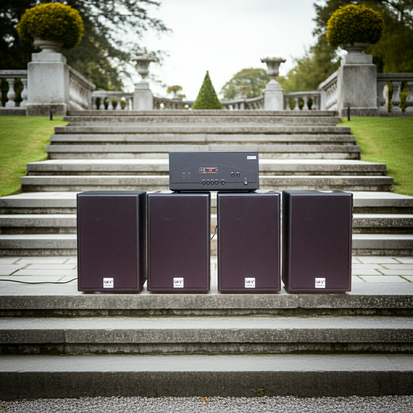 [Diện tích 160m2 + 02 Kênh] Amply A928 + 4 loa V230NT, Amply hai vùng âm lượng, loa được thiết kế riêng, bật lớn không tạp âm, miễn phí công lắp đặt, bảo hành dài hạn 5 năm.