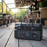 Dàn Karaoke Acoustic:  1 Amply A918 + 2 V231 + 1 vang + 2 Micro không dây - Hàng trưng bày đồng giá cuối năm