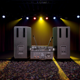 Dàn Karaoke Acoustic: 1 Amply A918 + 2 V238 + 1 vang + 2 Micro - Hàng trưng bày đồng giá cuối năm